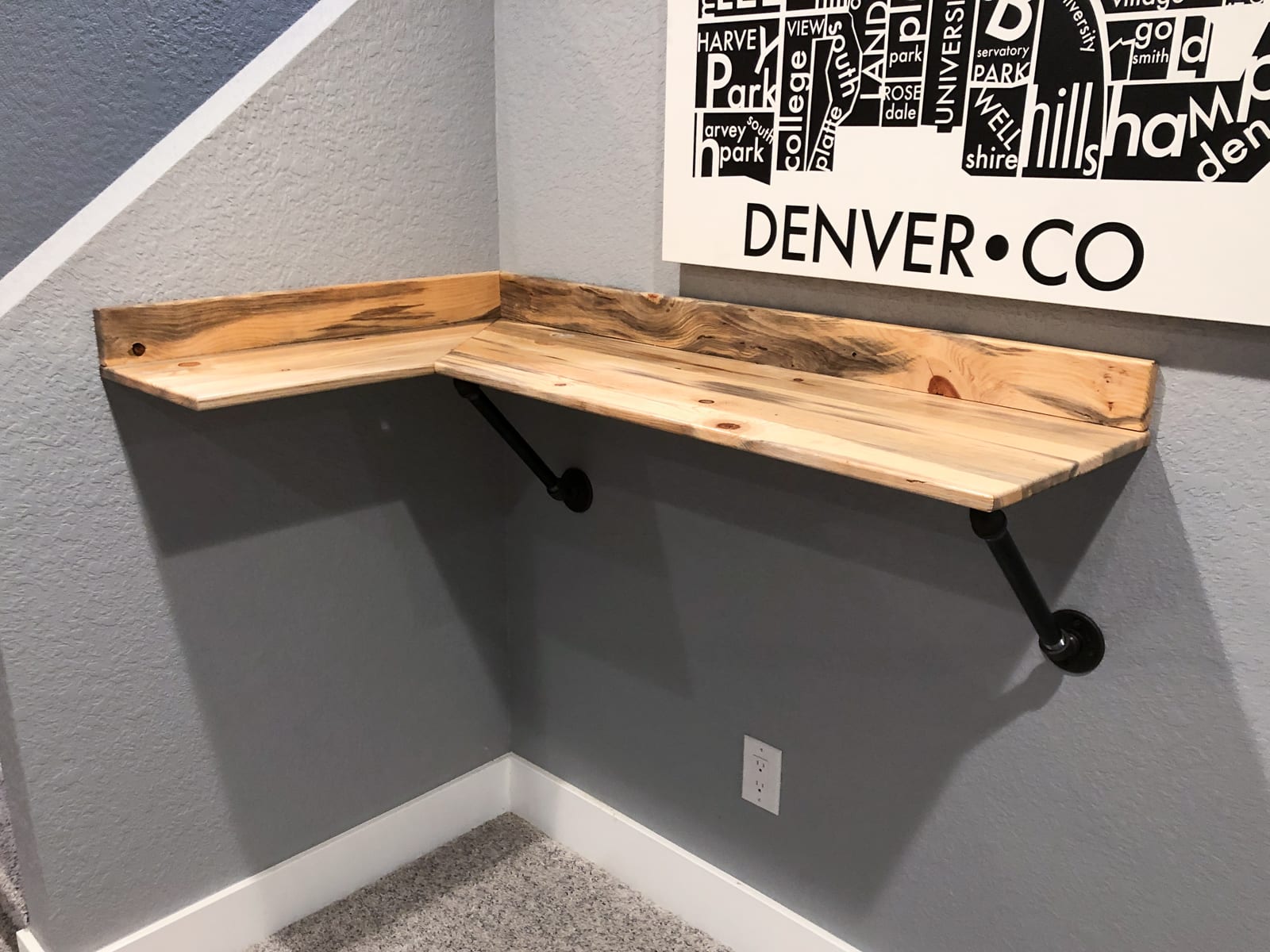 wall mounted wooden corner shelf wall mounted wooden corner shelf